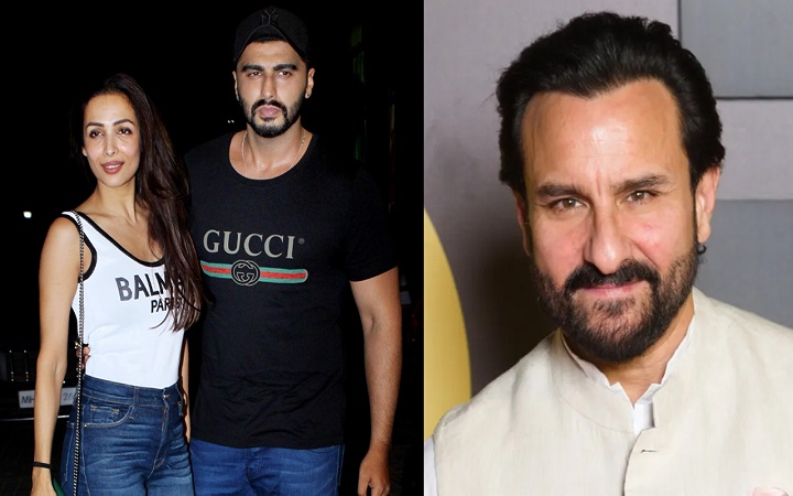 প্রাক্তন জুটি অর্জুন-মালাইকাকে মিলিয়ে দিলেন সাইফ!